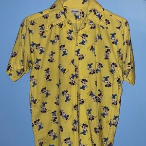 Vintage Avalon Mickey Mouse Buttondown Shirt